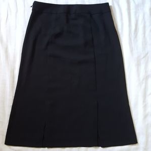 Ann Taylor BLACK FORMAL CLASSIC A-LINE SKIRT